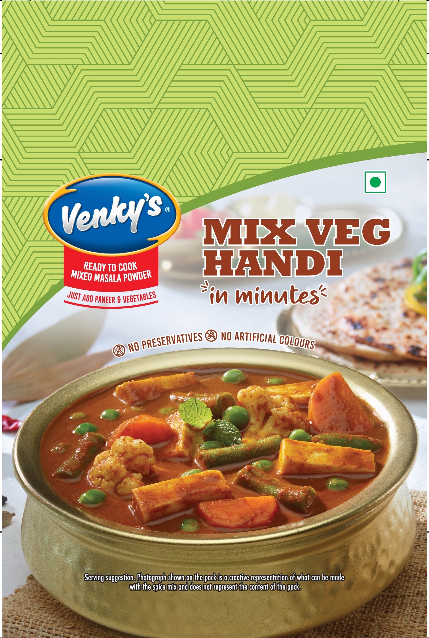 Venky's Spices Mix Veg Handi front pack image