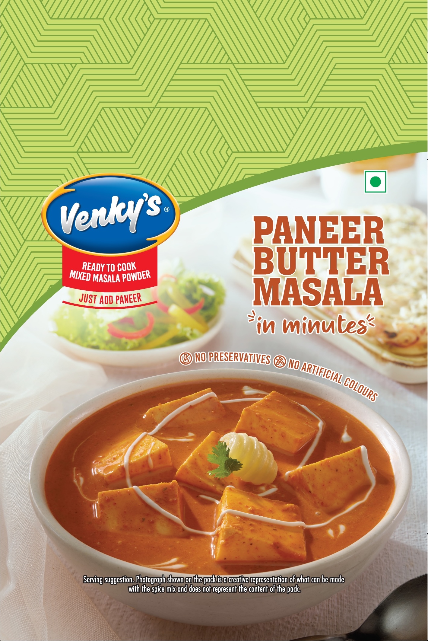 Venky's Spices Paneer Butter Masala front pack image